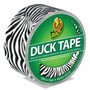 Duck Colored Duct Tape, 3" Core, 1.88" x 10 yds, Black/White Zebra Product Image 