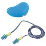 Howard Leight by Honeywell FUS30 HP Fusion Multiple-Use Earplugs, Reg, 27NRR, Corded, BE/WE, 100 Pairs Product Image 