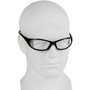 Kleenguard V40 Hellraiser Safety Eyewear - Ultraviolet Protection - Clear Lens - Black Frame - Lightweight, Flexible, Comfortable Product Image 