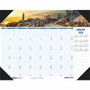 House of Doolittle EarthScapes Coastlines Desk Pad - Julian Dates - Monthly - 1 Year - January 2026 to December 2026 - 1 Month Single Page Layout Product Image 