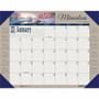 House of Doolittle Earthscapes Motivational Desk Pad - Julian Dates - Monthly - 12 Month - January 2026 to December 2026 - 1 Month Single Page Layout Product Image 