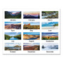 At-A-Glance Panoramic Landscape Desk Pad - Standard - Monthly - 12 Month - January 2026 to December 2026 - 1 Month Single Page Layout Product Image 