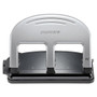 Bostitch 40-Sheet EZ Squeeze Three-Hole Punch, 9/32" Holes, Black/Silver Product Image 