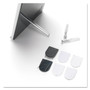 deflecto Interior Image Anti-Glare Sign Holder, Landscape, 8.5 x 2 Insert, Black/Silver Product Image 