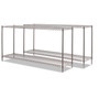 Alera BA Plus Wire Shelving Kit, Four-Shelf, 72w x 18d x 72h, Black Anthracite Plus Product Image 