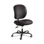 Safco Alday Intensive-Use Chair, Supports Up to 500 lb, 17.5" to 20" Seat Height, Black Product Image 