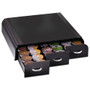 Mind Reader Anchor 36 Capacity Coffee Pod Drawer, 13.46 x 12.87 x 2.72, Black Product Image 