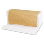 General Supply C-Fold Towels, 1-Ply, 11 x 10.13, White, 198/Pack, 12 Packs/Carton Product Image 