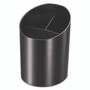 Officemate Recycled Big Pencil Cup, Plastic, 4.25 x 4.5 x 5.75, Black Product Image 