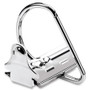 Expressload Clearvue Locking D-Ring Binder, 3 Rings, 5" Capacity, 11 X 8.5, White (CRD49150) Product Image 