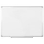 MasterVision Earth Magnetic Gold Ultra Board - 96" (8 ft) Width x 48" (4 ft) Height - White Lacquered Steel Surface - Rectangle - Horizontal/Vertical - Magnetic - 1 Each - (BVCMA2107790) Product Image 