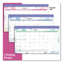 At-A-Glance WatercolorsDesk Pad Calendar - Julian Dates - Monthly - 12 Month - January 2026 to December 2026 - 1 Month Single Page Layout Product Image 
