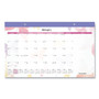 At-A-Glance WatercolorsDesk Pad Calendar - Julian Dates - Monthly - 12 Month - January 2026 to December 2026 - 1 Month Single Page Layout Product Image 