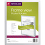 Smead Letter Pocket Folder - 8 1/2" x 11" - 50 Sheets Capacity - 2 Pocket(s) - Polypropylene - Oyster Product Image 