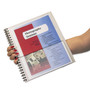 C-Line Eight-Pocket Portfolio with Security Flap, Polypropylene, 8.5 x 11, Black/White Product Image 