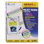 C-Line Write-On Project Folders, Straight Tab, Letter Size, Assorted Colors, 25/Box Product Image 