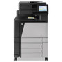 HP Color LaserJet Enterprise Flow M880z Wireless MFP, Copy/Fax/Print/Scan Product Image 