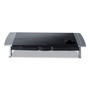 Fellowes Office Suites Premium Monitor Riser, 27" x 14" x 4" to 6.5", Black/Silver View Product Image