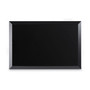 MasterVision Kamashi Wet-Erase Board, Black 34" x 22" Surface, Black 36" x 24" Frame Product Image 