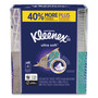 Kleenex Ultra Soft Facial Tissue, 3-Ply, White, 65 Sheets/Box, 4 Boxes/Pack Product Image 