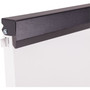 MasterVision 360 Multi-Use Mobile Magnetic Dry Erase Easel, 27" x 41", White Surface, Black Steel Frame Product Image 