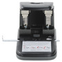 Swingline 100-Sheet High Capacity Two-Hole Punch, Fixed Centers, 9/32" Holes, Black/Gray Product Image 