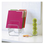 Smead Organized Up Letter Organizer Folder - 8 1/2" x 11" - 25 Sheets Capacity - Assorted Tab Position - 14 pt. - Fuchsia, Orange, Green Product Image 