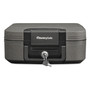 Waterproof Fire-Resistant Chest, 0.28 Cu Ft, 15.4w X 14.3d X 6.6h, Charcoal Gray (SENCFW20201) Product Image 