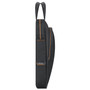 Solo Carrying Case (Briefcase) for 15.6" iPad Notebook - Orange, Black - Polyester Body - Handle, Shoulder Strap - 11.8" Height x 16" Width x 2" Depth Product Image 