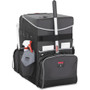 Rubbermaid Commercial Large Executive Quick Cart - Telescopic Handle - 60 lb Load Capacity - Aluminum, Polyester, Teflon, Polypropylene - 16.50" Length x 14.30" Width x 25" Height - Dark Gray Product Image 