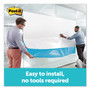 Post-it Dry Erase Surface, Laminate Film, 96" x 7 mil x 48", White Product Image 