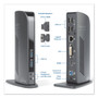 Kensington USB 3.0 Docking Station with DVI/HDMI/VGA Video, 1 DVI and 1 HDMI Out Product Image 