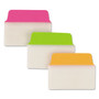 Avery Ultra Tabs Repositionable Tabs, Standard: 2" x 1.5", 1/5-Cut, Assorted Neon Colors, 24/Pack Product Image 