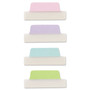 Avery Ultra Tabs File Tab - 24 Tab(s) - 1" Tab Height x 2.50" Tab Width - Clear Film, Pastel Blue Paper, Pastel Pink, Pastel Purple, Pastel Green Tab(s) - 24/Pack Product Image 