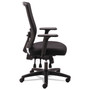 Alera Envy Series Mesh High-Back Multifunction Chair, Supports Up to 250 lb, 16.88" to 21.5" Seat Height, Black Product Image 