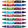 EXPO 2-in-1 Dry Erase Markers, Fine/Broad Chisel Tips, Assorted Colors, 8/Pack Product Image 