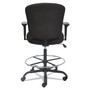 Alera Mota Series Big and Tall Stool, Supports Up to 450 lb, 28.74" to 32.67" Seat Height, Black Product Image 