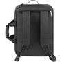 Solo Urban Carrying Case (Briefcase) for 15.6" iPad Notebook - Gray, Black - Damage Resistant - Polyester Body - Handle, Shoulder Strap, Backpack Strap - 12.5" Height x 17" Width x 5" Depth Product Image 