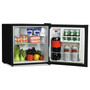 Alera 1.6 Cu. Ft. Refrigerator with Chiller Compartment, Black Product Image 