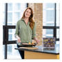 Fellowes Self-Adhesive Laminating Pouches, 5 mil, 9" x 11.5", Gloss Clear, 5/Pack Product Image 