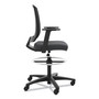 HON Torch Mesh Mid-Back Task Stool - Black Seat Color - Foam, Plush, Polyester Seat Material - Black Back Color - Mesh Back Material - Black Frame Color Product Image 