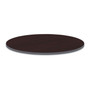 Alera Reversible Laminate Table Top, Round, 35.5" Diameter, Medium Cherry/Mahogany Product Image 