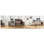 Alera Open Office Desk Series Hutch, 59w x 15d x 36.38h, Modern Walnut Product Image 