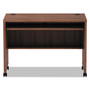 Alera Valencia Series Mobile Workstation Desk, 41.38" x 23.63" x 30", Modern Walnut Product Image 