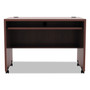 Alera Valencia Series Mobile Workstation Desk, 41.38" x 23.63" x 30", Medium Cherry Product Image 