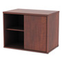 Alera Open Office Desk Series Low Storage Cabinet Credenza, Woodgrain Laminate, 29.5w x 19.13d x 22.78h, Medium Cherry Product Image 