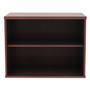 Alera Open Office Desk Series Low Storage Cabinet Credenza, Woodgrain Laminate, 29.5w x 19.13d x 22.78h, Medium Cherry Product Image 