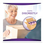 Always Discreet Incontinence Liners, Very Light Absorbency, Long, 44/Pack, 3 Packs/Carton Product Image 