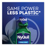 Vicks NyQuil Cold and Flu Nighttime Liquid, 12 oz Bottle, 12/Carton Product Image 
