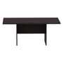 Alera Valencia Series Conference Table, Rectangular, 70.88w x 41.38d x 29.5h, Espresso Product Image 